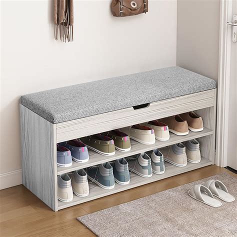 Fuyutu Entrance Bench, Entrance Chair, Geta Box, Load Capacity 440.1 ...