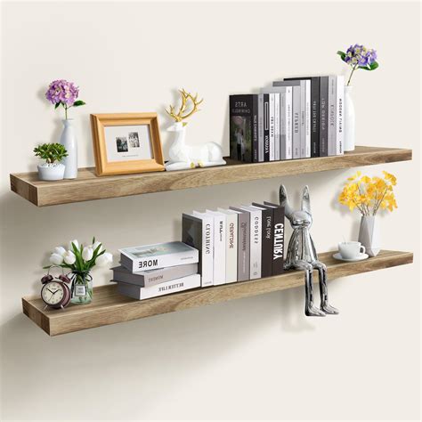 Amazon.com: Quibbay Floating Shelves for Wall, 55 Inches Long Wall ...