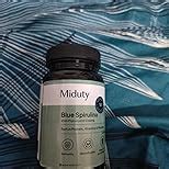 Miduty Blue Organic Spirulina 2000 mg Per Serving - Superfood Tablet ...