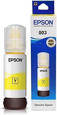 Epson 003 65ml Ink Bottle (Yellow);Compatible with :L3110 /L3101/ L3150 ...