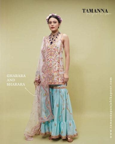 The Timeless Grace of Sharara, Gharara, and Sarees: A Fashionable Jour ...