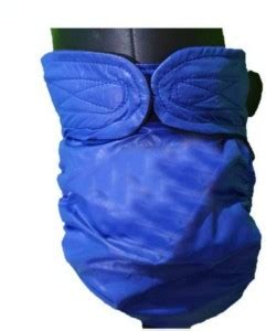 Kitty & The Woof Gang Blue Washable, Reusable & Waterproof Dog Diaper ...