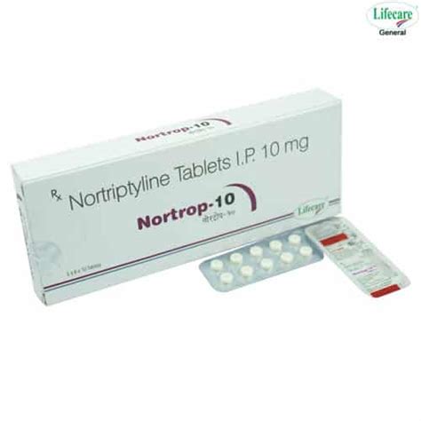 Nortriptyline Tablets I.P 10 mg | Pharma Franchise, Manufacturer and ...