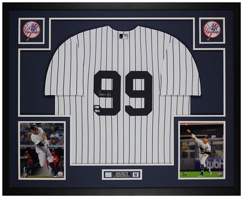 Aaron Judge Autographed Framed Jerseys