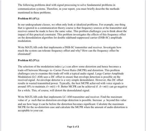 Image result for Signal Processing Problems