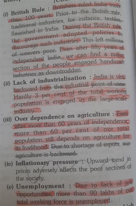explain any three causes for the widespread poverty in india - Brainly.in