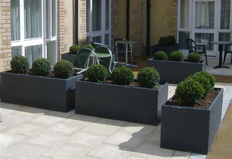 Contemporary Outdoor Planters