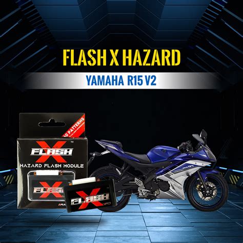 Flash X Hazard For Yamaha R15 V2