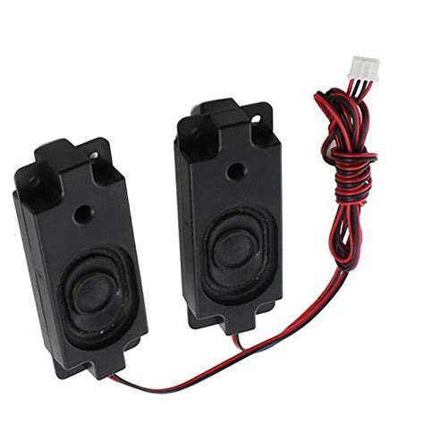 ELECTROPRIME 1 Pair 4-Pin Balance Plug Rectangle Magnet Speaker ...