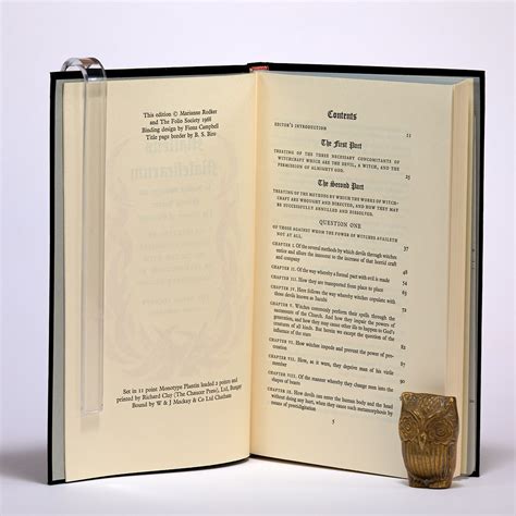 Malleus Maleficarum - Sprenger and Kramer [Folio Society] - Owl Creek Books