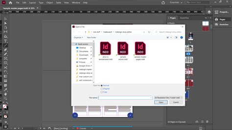 Image result for InDesign Setup Master Pages