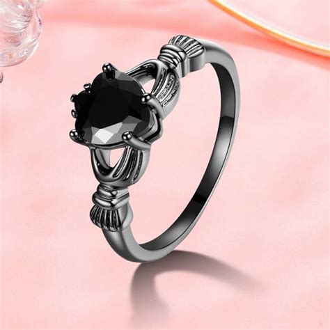 Black Stone Ring - Buy Black Stone Ring online at Best Prices in India ...