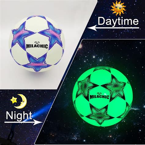 Glow in the Dark Soccer Ball Sizes 3-5 with Pump in Nepal at NPR 6702 ...
