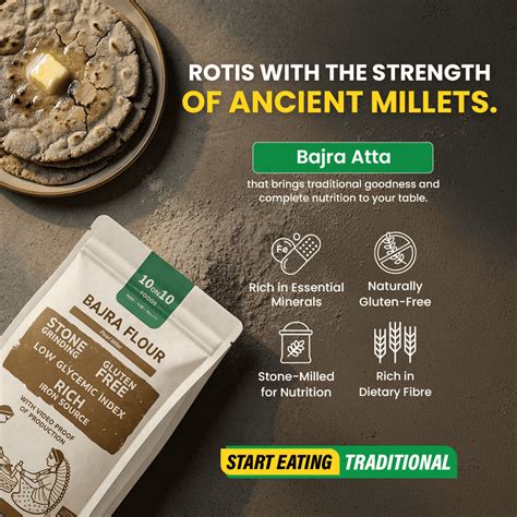 Indian Flours Compared: Protein, Carbs & Fat per 100g – 10on10Foods