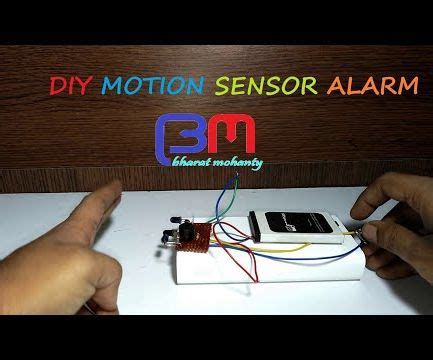 IR MOTION SENSOR ALARM : 5 Steps - Instructables