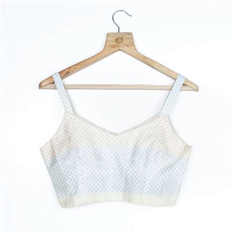Polka Dots Printed Strappy Blouse – Fabcurate