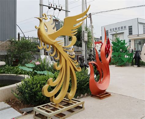 不锈钢雕塑——传统雕塑与现代金属雕塑的发展-宏通雕塑
