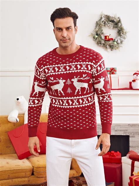 Red Mens Christmas Sweater at Darren Henderson blog