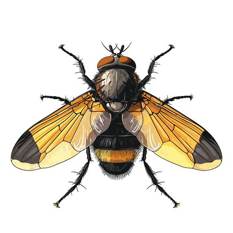 Premium Vector | Tachinid Flies Cartoon Icon isolated on transparent background HD