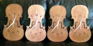 Relojes violín - Galería - Foromadera