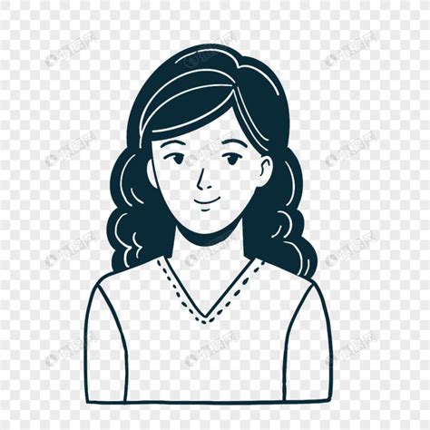 女士简笔画 的图像结果