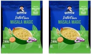 Quaker INSTANT OATS MASALA MAGIC FLAVOUR 35G X 2 Pouch Price in India ...
