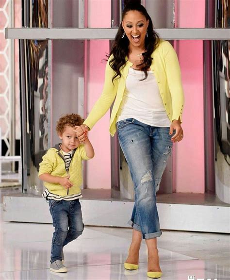 Tamera Mowry Housley and Aiden | Mother son matching outfits, Kids ...