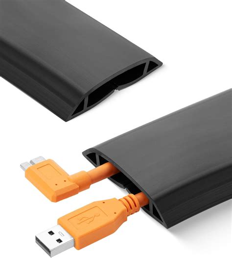 Amazon.com: Bates- Floor Cord Cover, Large Capacity, 5 ft, Black ...