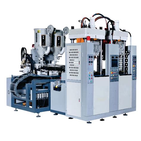 RM-208-2S2G Static 1/2 Color TPU/TR/PVC/TPR Sole Injection Moulding Ma ...