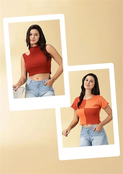 Red Love Crop Top Combo – IshqME