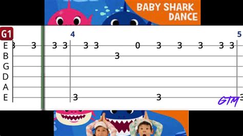 Baby Shark Guitar Tutorial 的图像结果