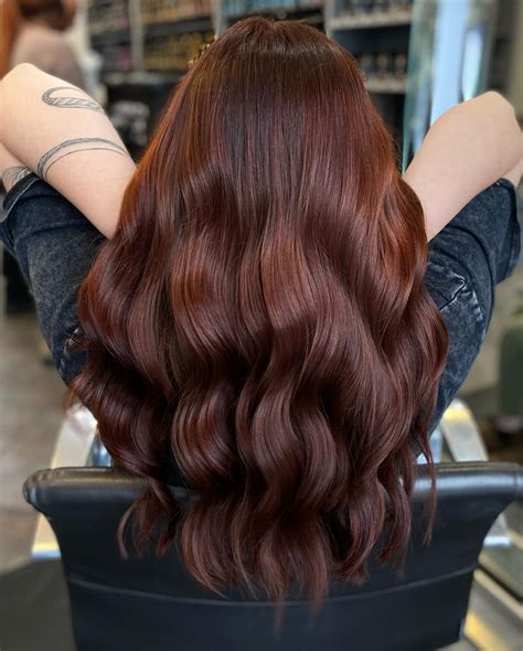 Dark Copper Brown Hair Color