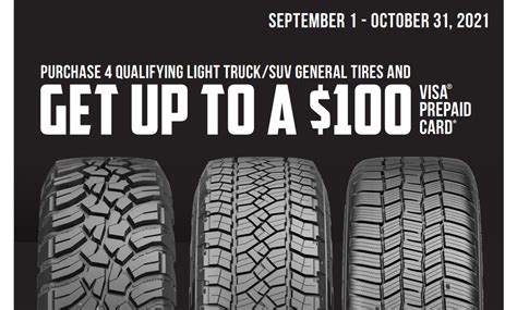 General Tire Rebate Form: All the Perks to Enjoy
