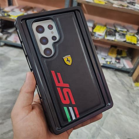 Samsung Galaxy S23 Ultra SF Farrari Edition PU Leather Case – elefcases