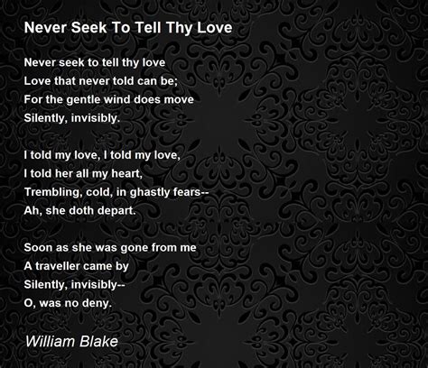 William Blake Poetry