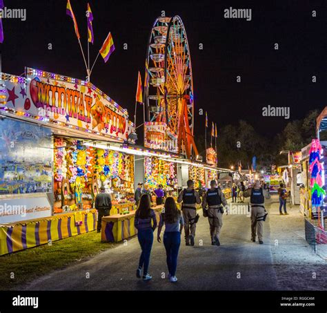 Night at the Manatee County Fair at the Manatee County Fairgrounds in ...