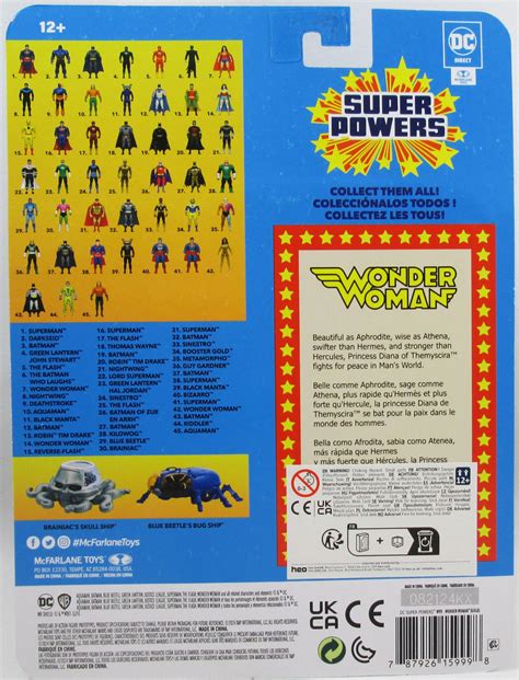 DC Super Powers - McFarlane - Wonder Woman "Gold Edition"