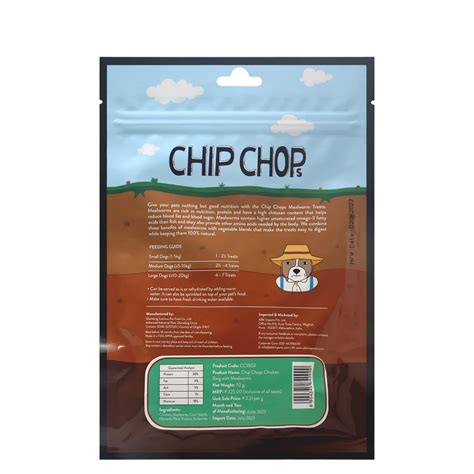 Chip Chops Wonder Worms Chicken Rings With Mealworms Dog Treats ...