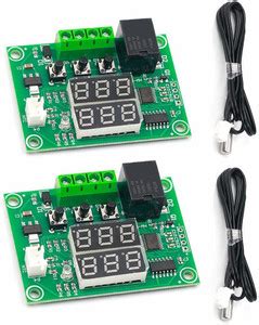 SS ROBOTICS W1219 12V Digital Red+Green Display Temperature Controller ...