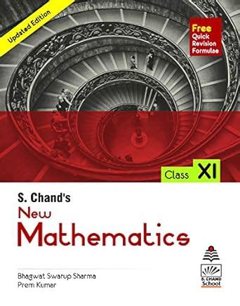 SChand's New Maths Class XI (2020) : Bhagwat Swarup Sharma: Amazon.in ...