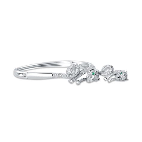Silver Panther Kada for Women – Raajraani