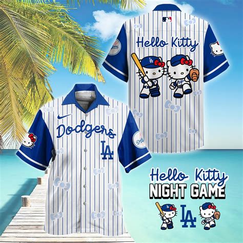 Los Angeles Dodgers MLB x Hello Kitty Night Game Limited Edition 2025 ...