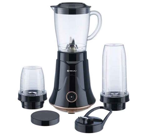 Buy Bajaj NX-01 Powerful 300W Mixer Grinder Blender Juicer and Smoothie ...