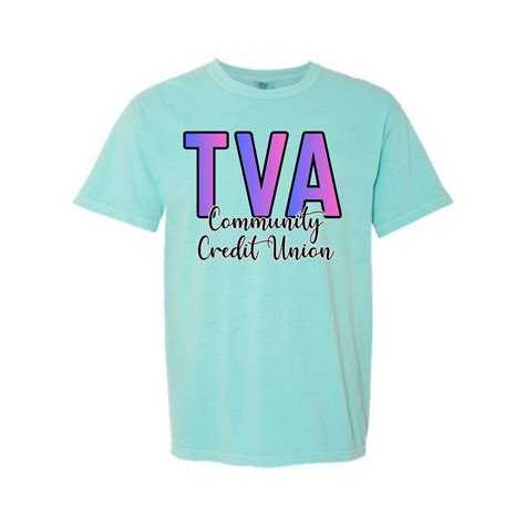 OMBRE TVA COMMUNITY CREDIT UNION ON CHALKY MINT COMFORT COLOR (MULTIPLE ...