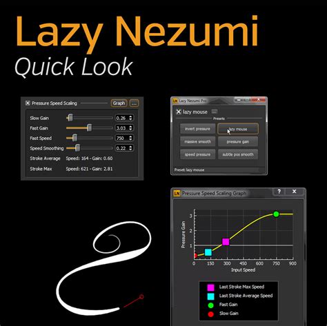 Lazy Nezumi Pro: Line Smoothing Windows App. – DARK CHILD STUDIOS