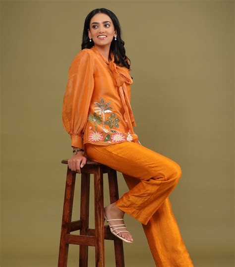MANGO PICHWAI CO-ORD SET – Ruchika & Mallika Pret Wear