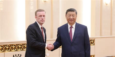 US NSA Sullivan Wraps Up China Visit, Meets Xi; Both Sides Agree to ...