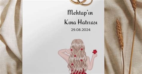 Nişan & Kına Hatırası Kartları