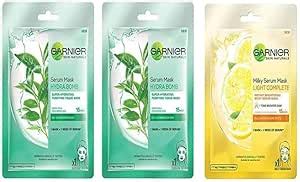 Buy GARNIER Serum mask hydra purifying hydration + milky serum mask ...
