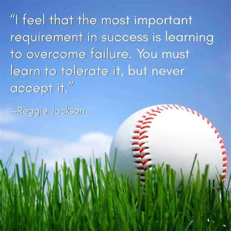 Download Baseball Quotes Reggie Jackson Overcome Failure Wallpaper ...